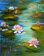 Barbara Pirkle - Water Lilies for Emma